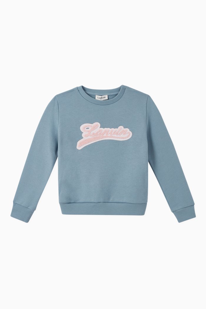 

Logo Cotton Sweatshirt, Blue