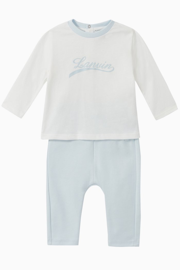 

Logo T-Shirt & Leggings Set, Blue