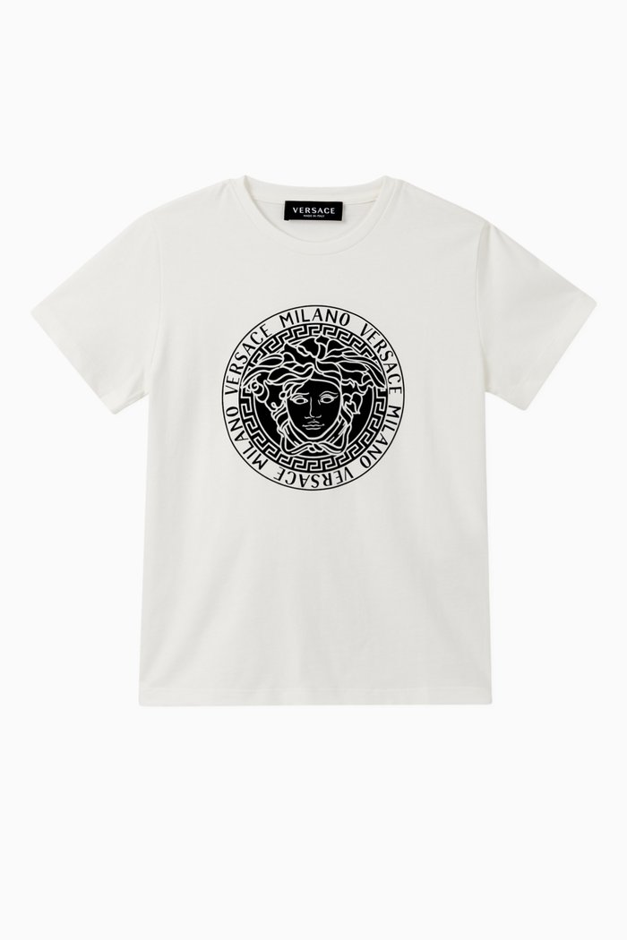 

Medusa Cotton T-Shirt, White