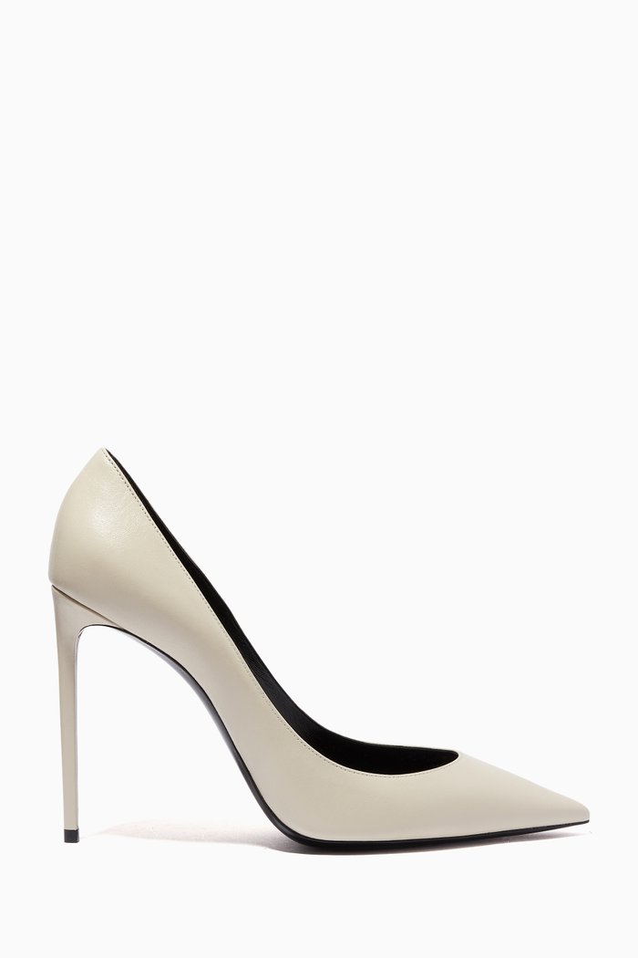 

Zoe 105 Pumps in Smooth Leather, Neutral