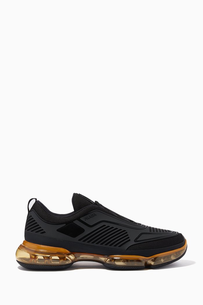 

Cloudbust Air Sneakers in Technical Knit, Black