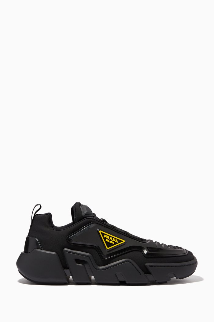 

Sneakers in Techno Stretch, Black
