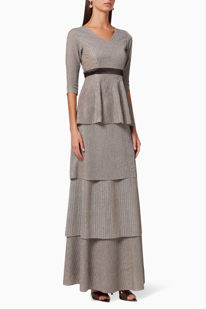 

Dove Tiered Maxi Dress, Pink
