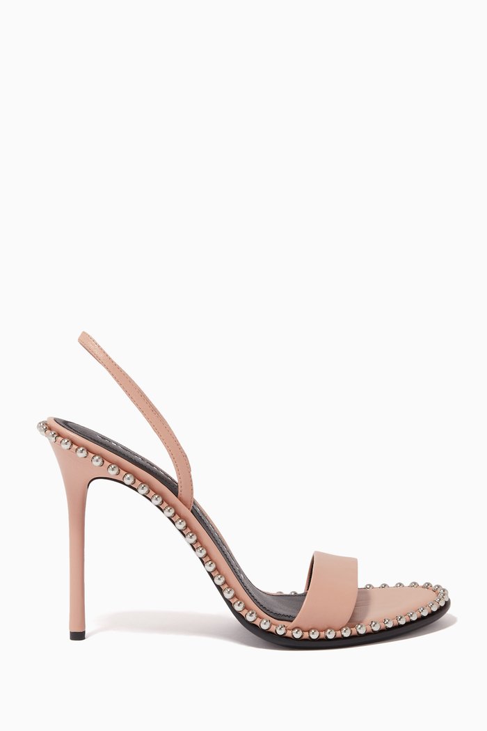 

Nova 105 Slingback Sandals in Leather, Neutral