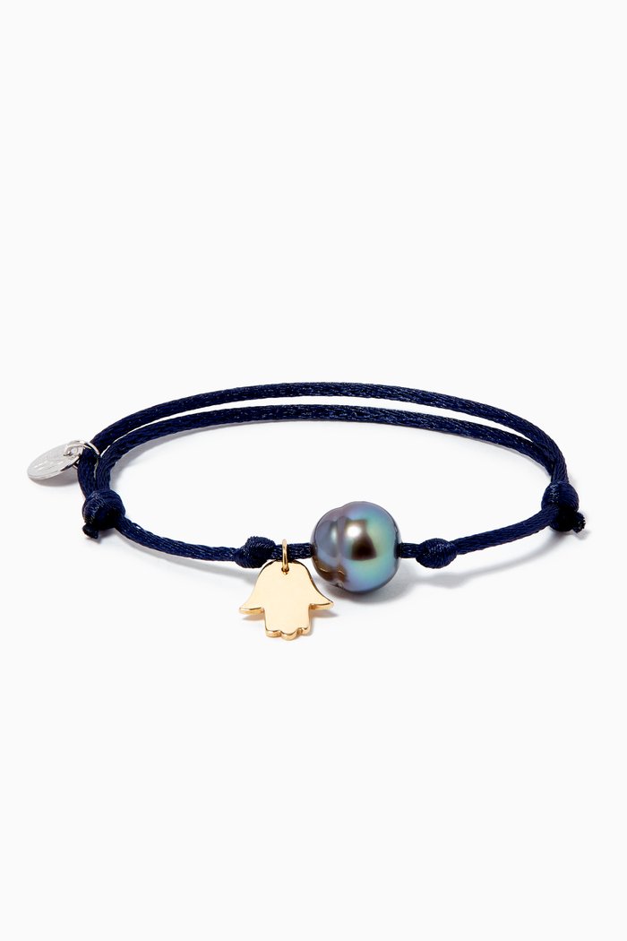 

Wan Design Pearl Charm Bracelet in 18kt Yellow Gold