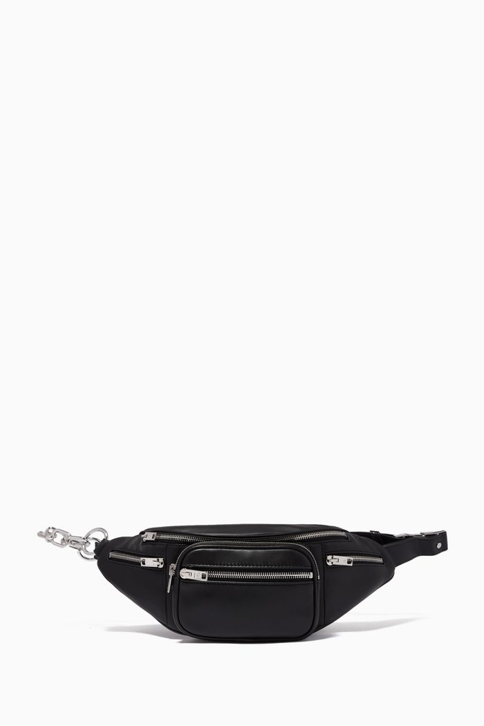 Attica Fanny Pack in Nappa, Black