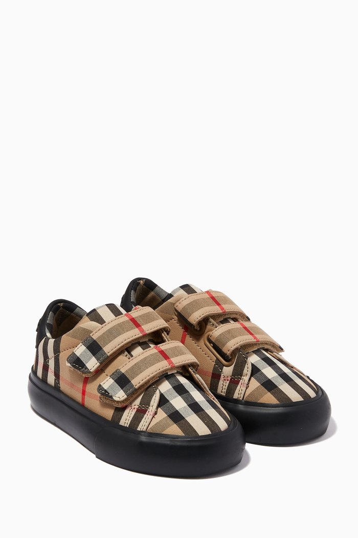 

Sneakers in Vintage Check Cotton, Neutral