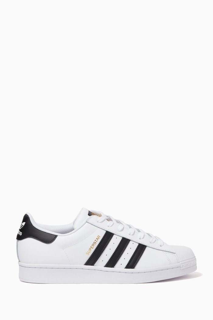 

Superstar Leather Sneakers, White