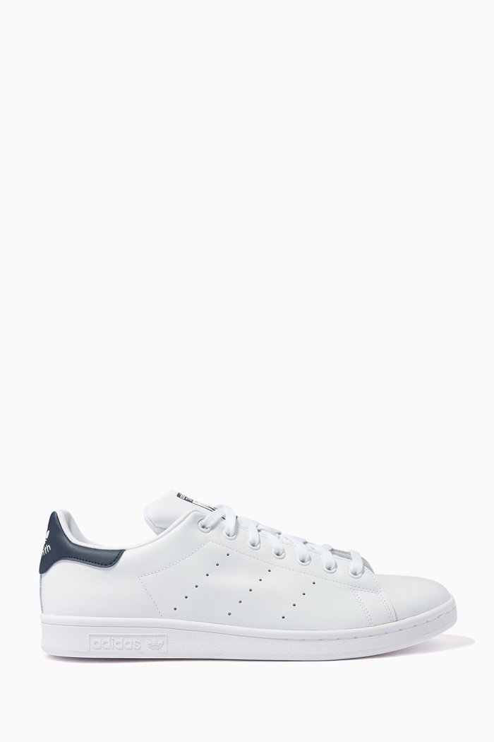 

Stan Smith Leather Sneakers, White