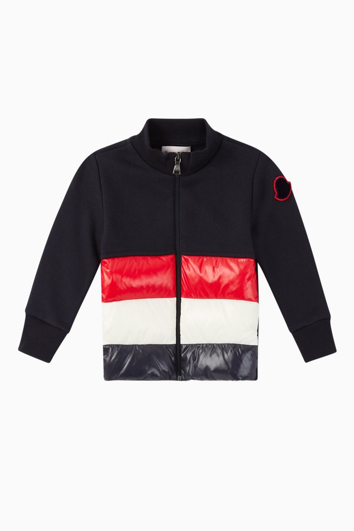 

Down Padded Sweatshirt, Blue