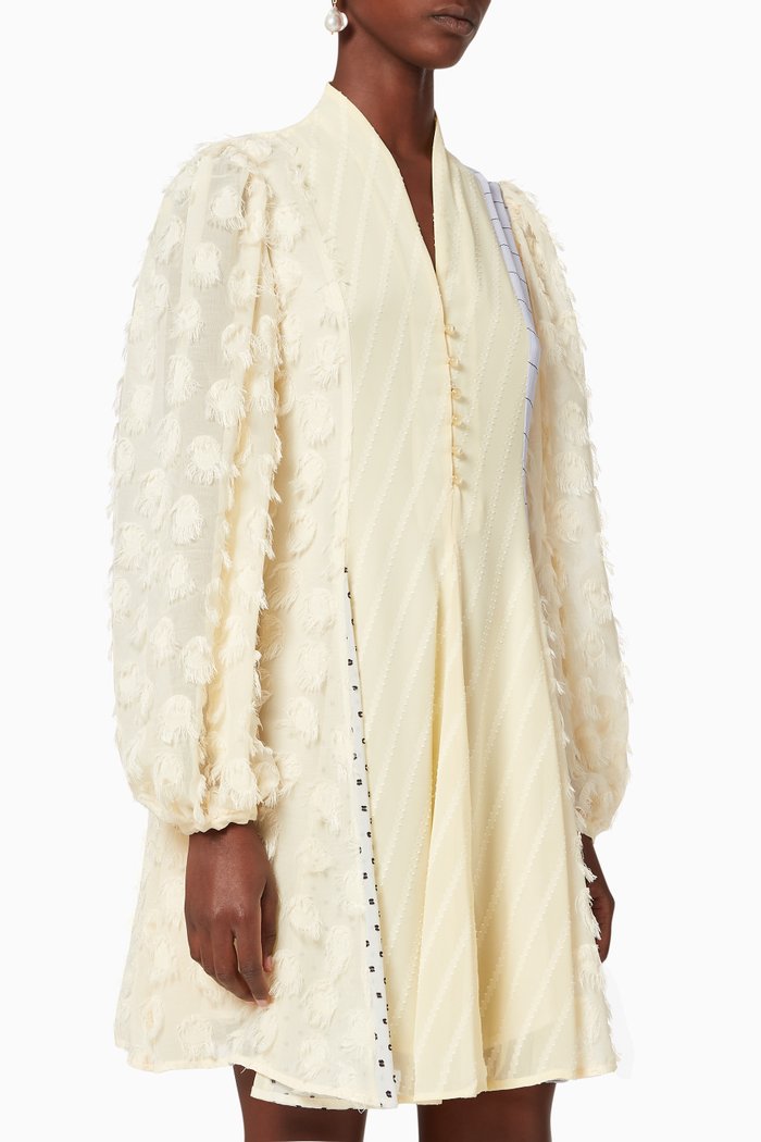 

Vico Daffodil Chiffon Dress, Neutral