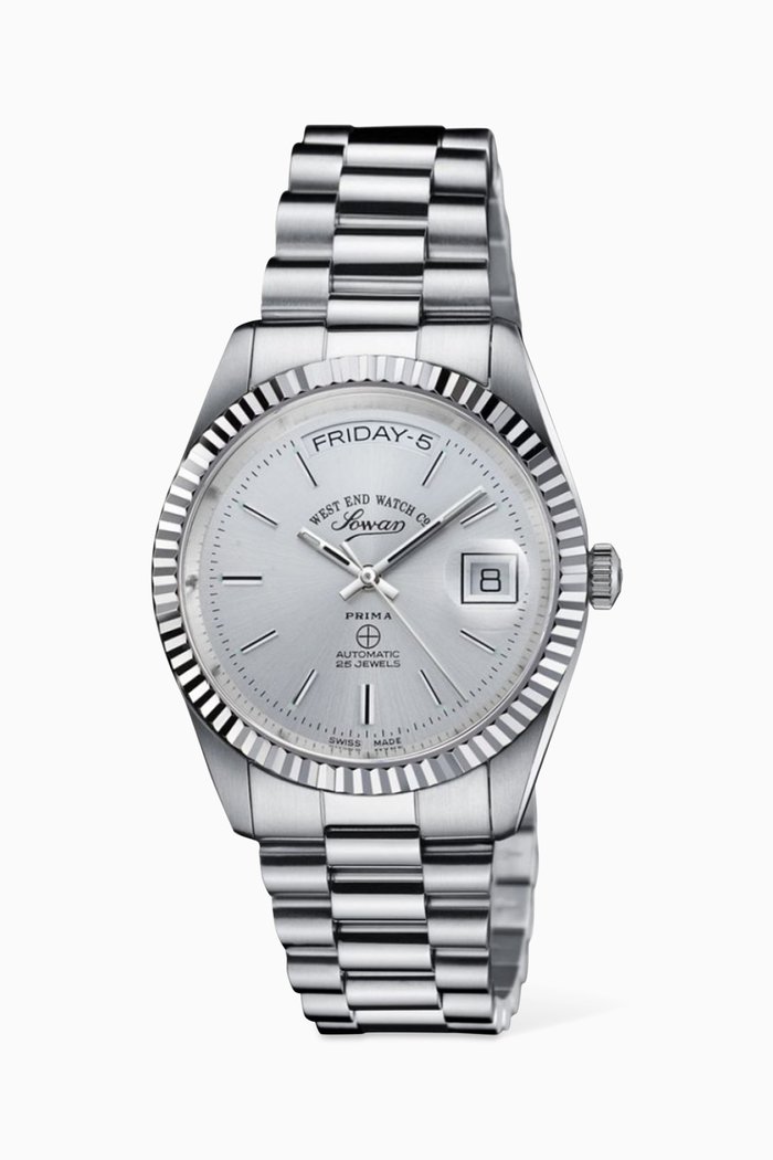 

The Classics Automatic 37mm Watch, Silver