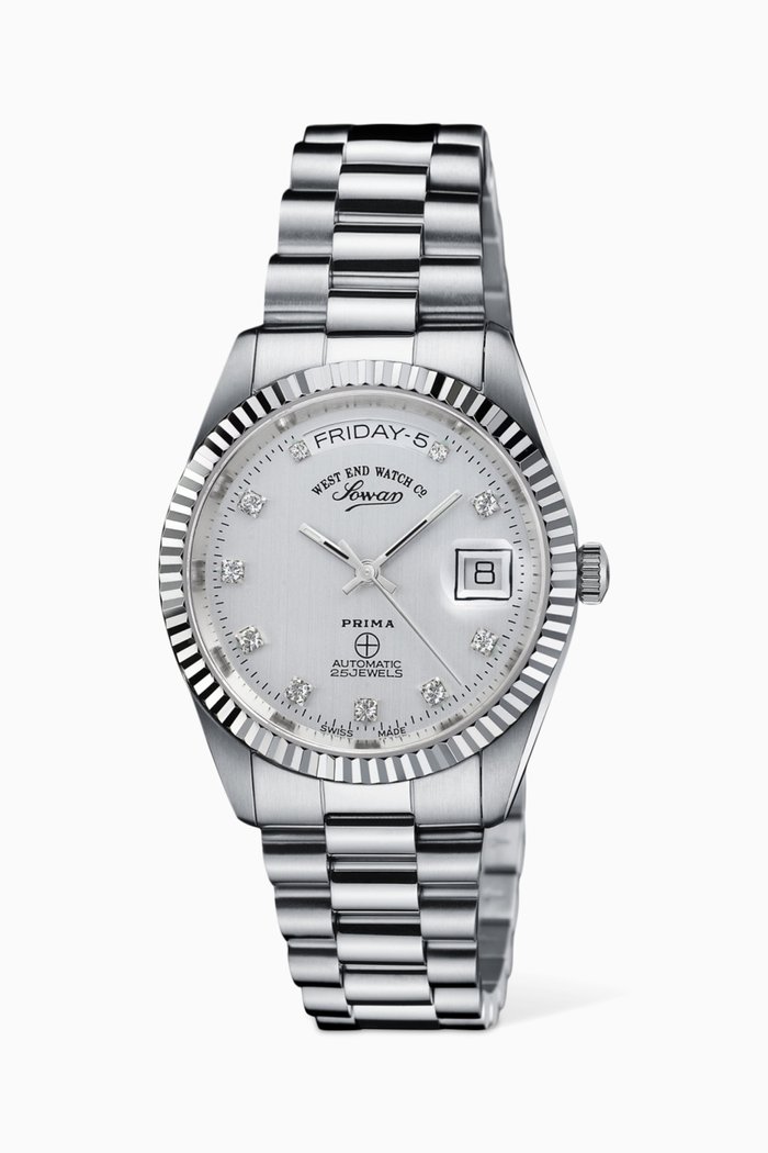 

The Classics Automatic 37mm Watch, Silver