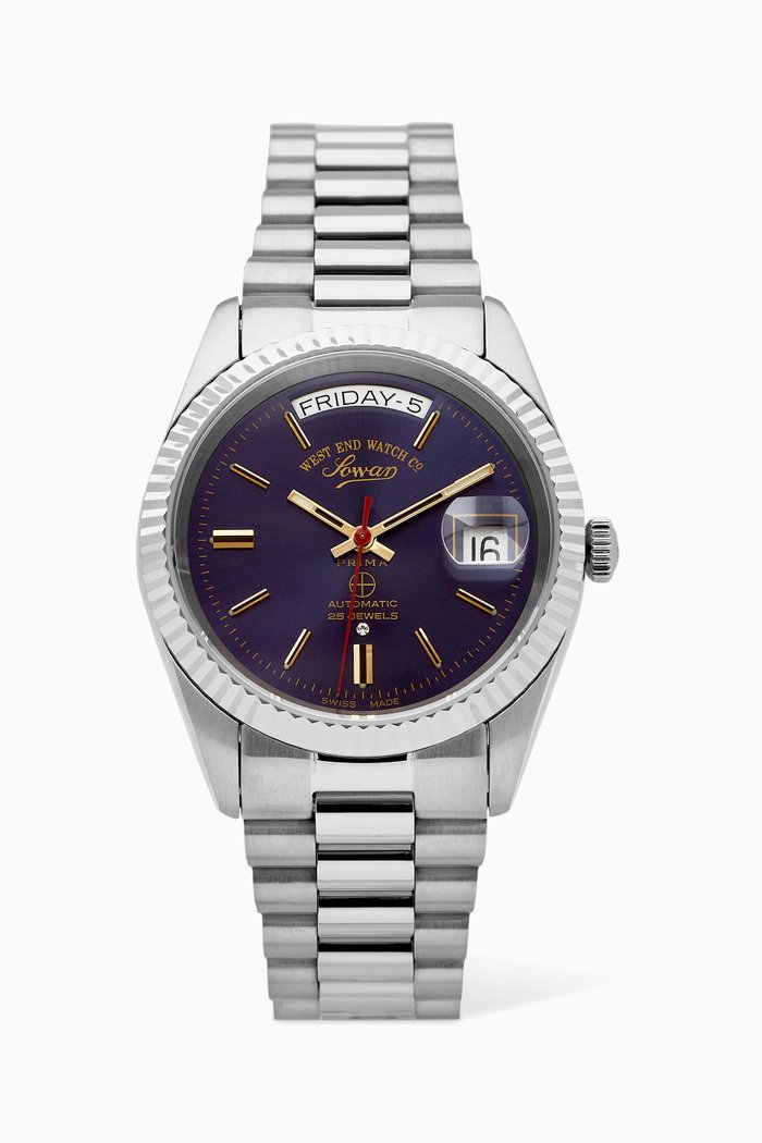 

The Classics Automatic 37mm Watch, Silver