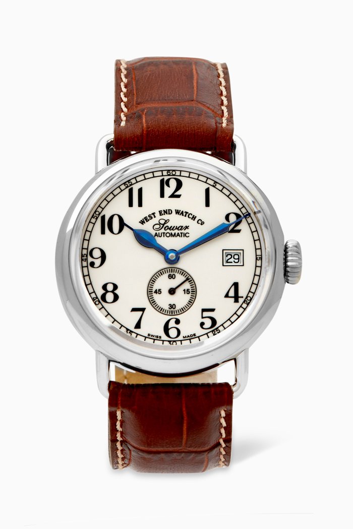 

Sowar 1916 Automatic 39mm Watch, Brown