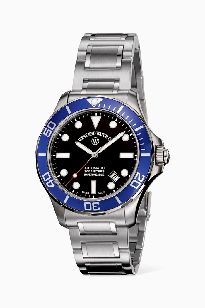 

Impermeable Automatic 42mm Watch, Silver