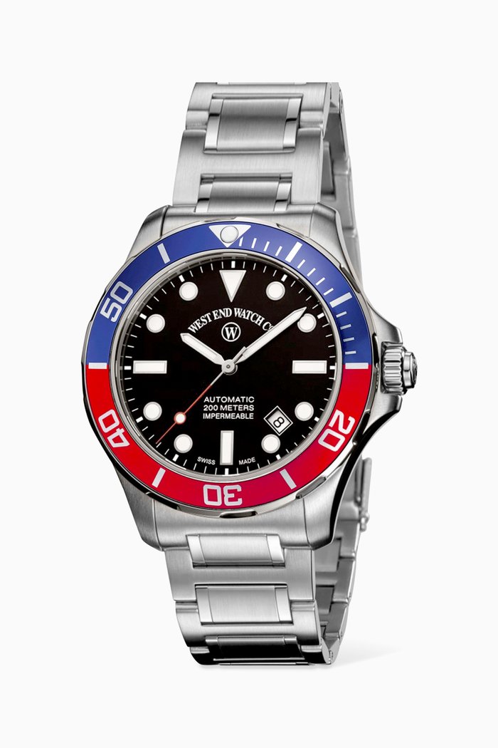 

Impermeable Automatic 42mm Watch, Silver