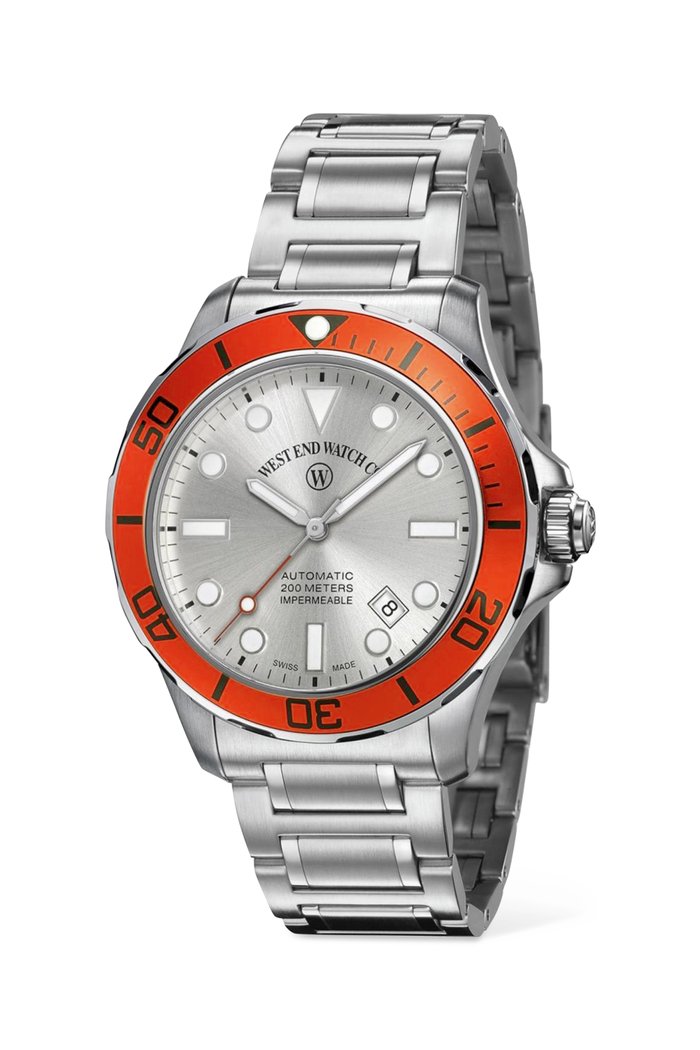 

Impermeable Automatic 42mm Watch, Silver