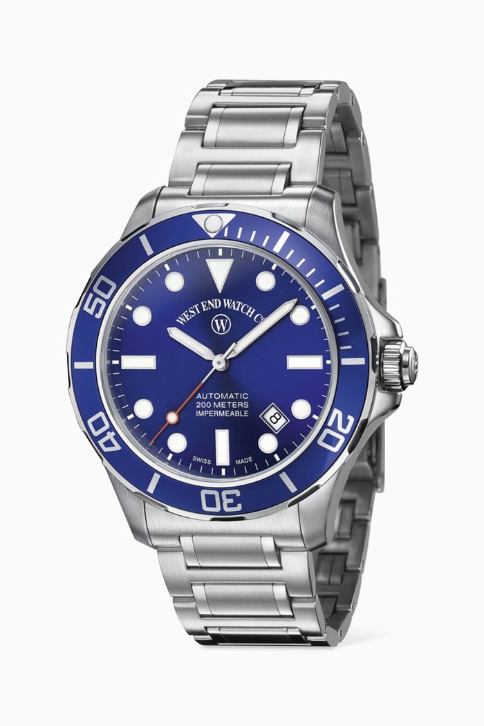 

Impermeable Automatic 42mm Watch, Silver