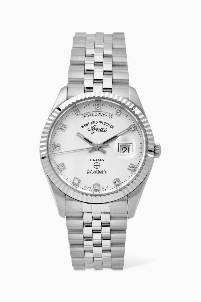 

The Classics Automatic 41mm Watch, Silver