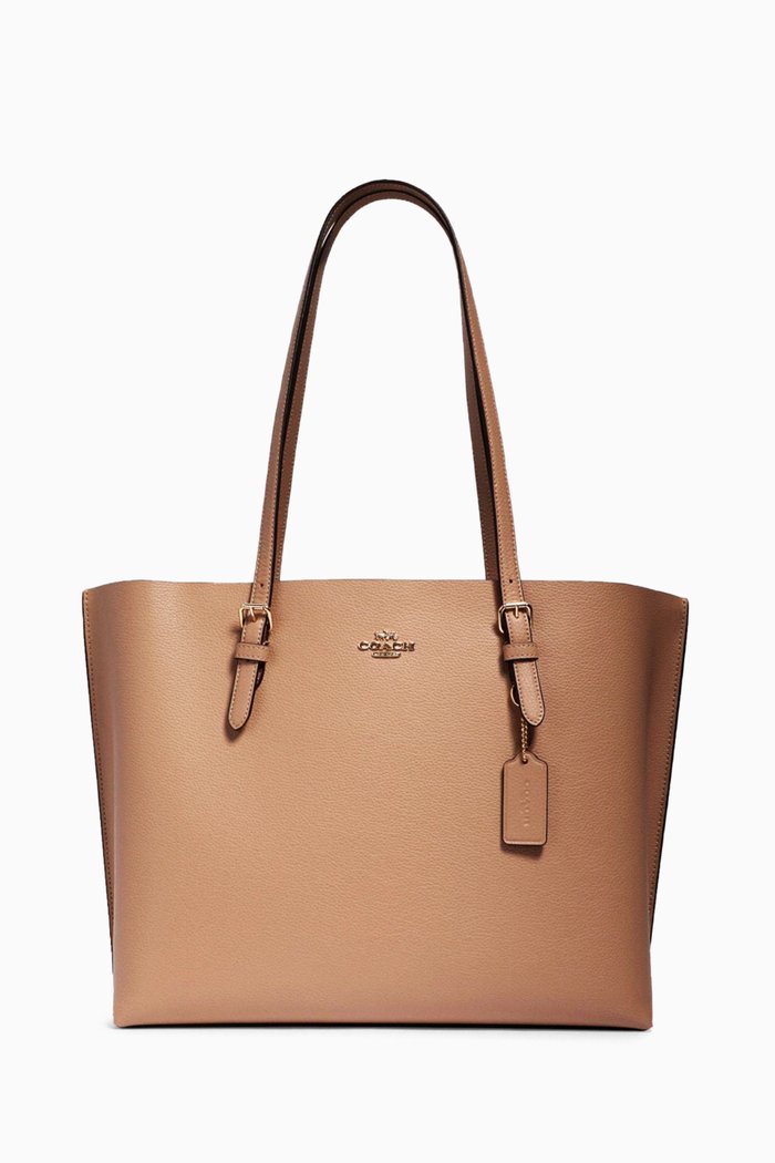 

Mollie Tote Bag in Pebbled Leather, Multicolour