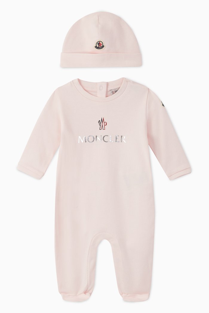

Romper & Hat Giftset, Pink