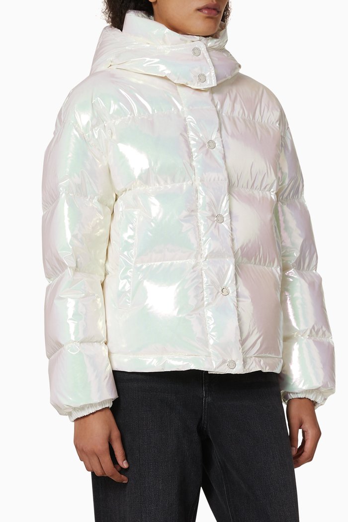 

Giubbotto Iridescent Down Jacket, White