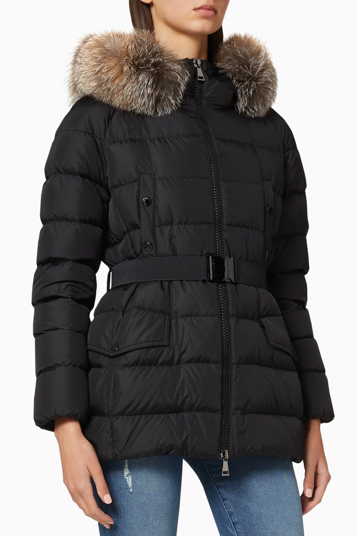 

Clion Hooded Down Parka, Black
