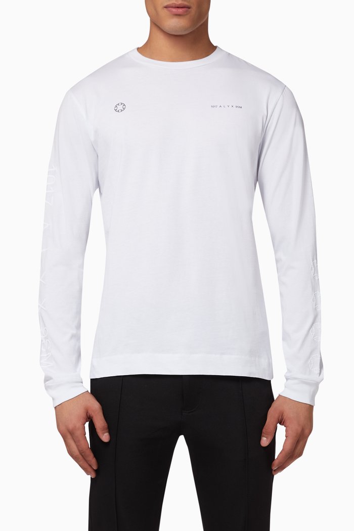 

Logo Cotton T-Shirt, White