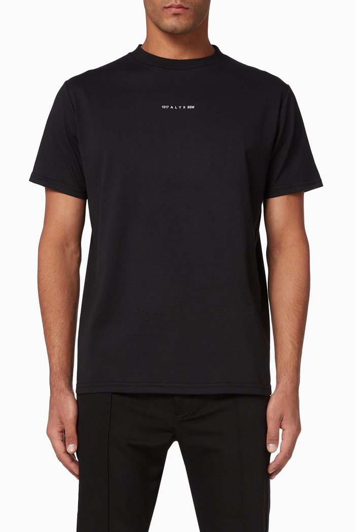 

Logo Cotton T-Shirt, Black