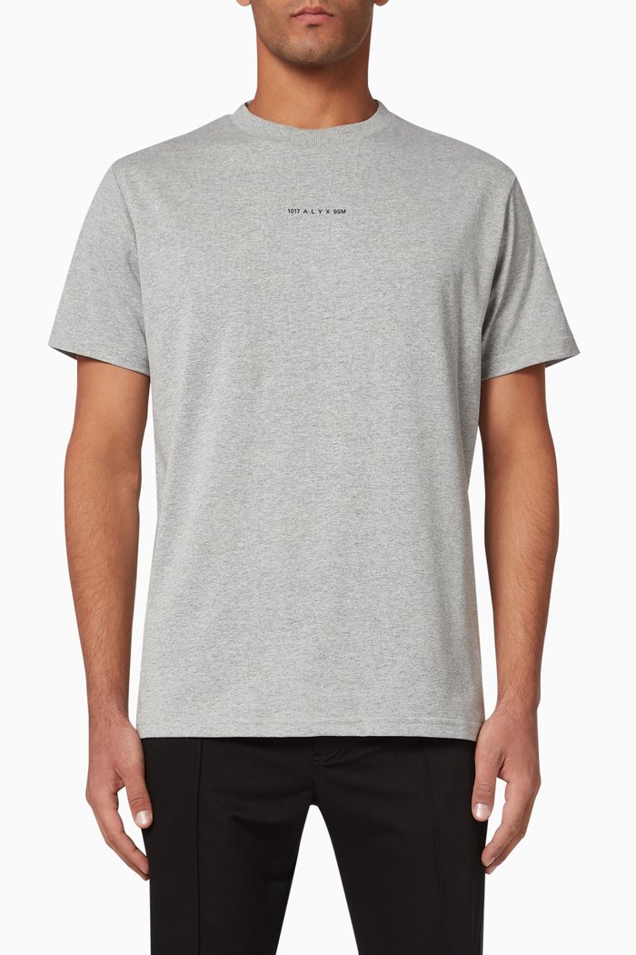 

Logo Cotton T-Shirt, Grey
