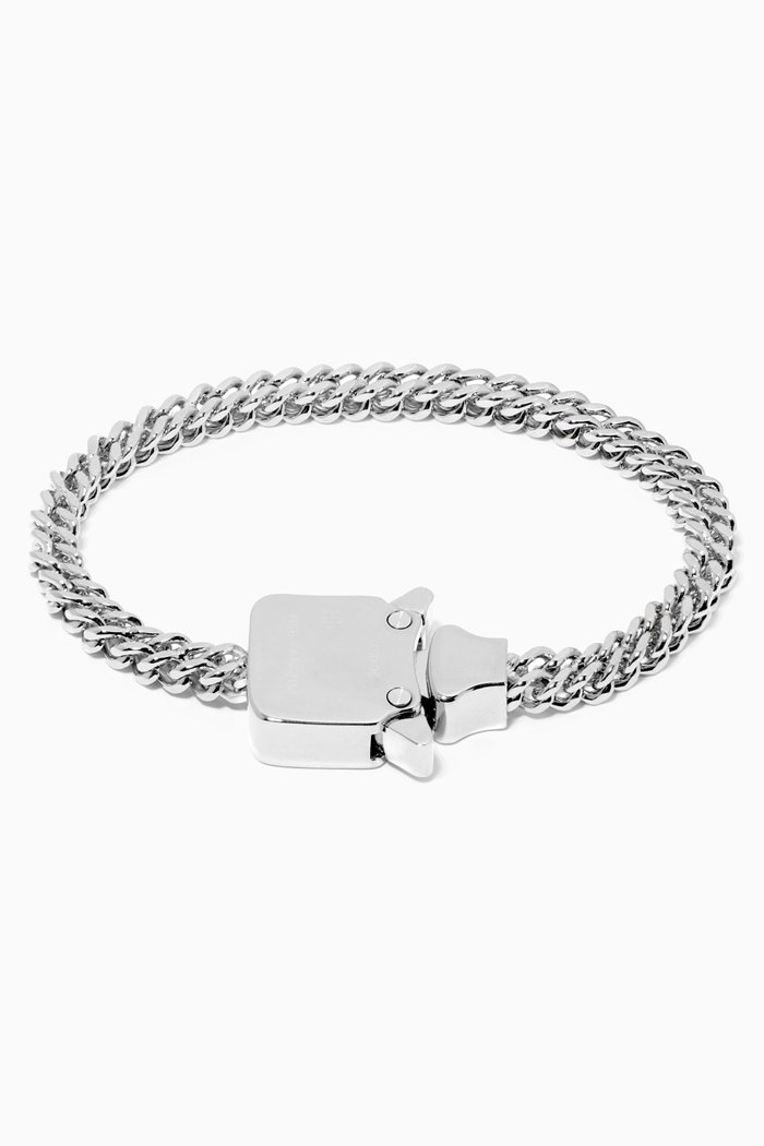 

Mini Cubix Chain Bracelet, Silver