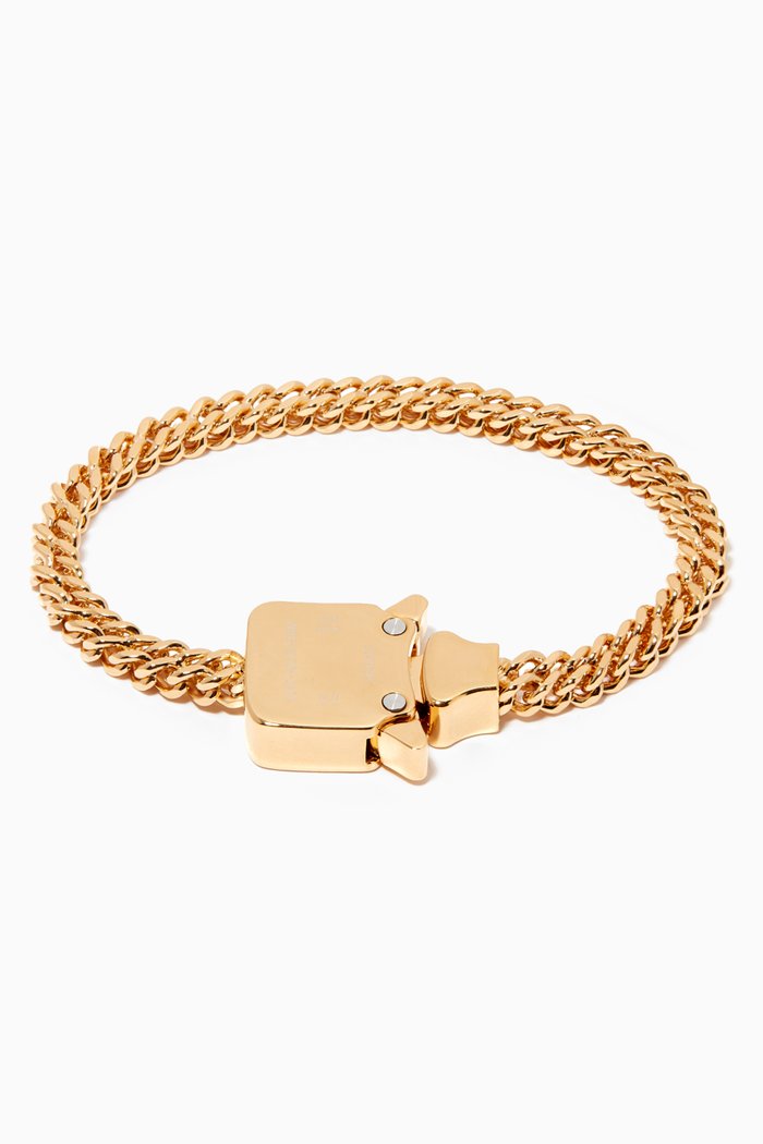 

Mini Cubix Chain Bracelet, Gold