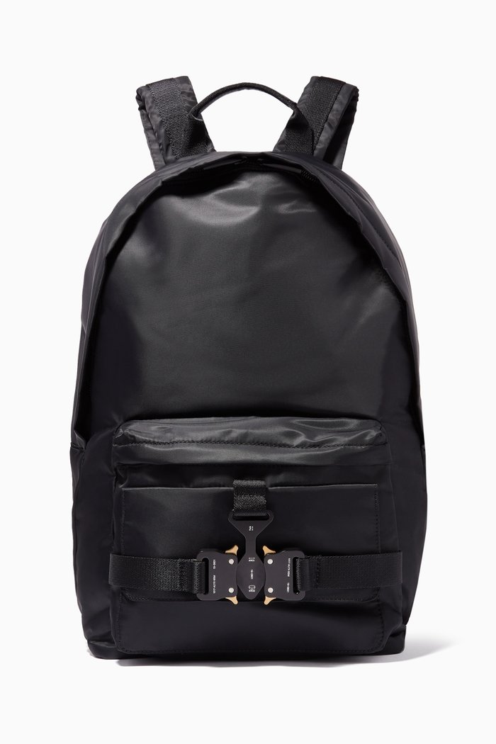 

Tricon Backpack in Recycled Nylon, Black