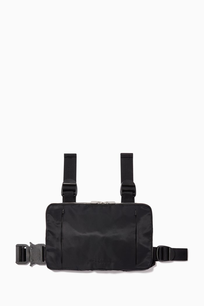 Chest Rig in Nylon, Black