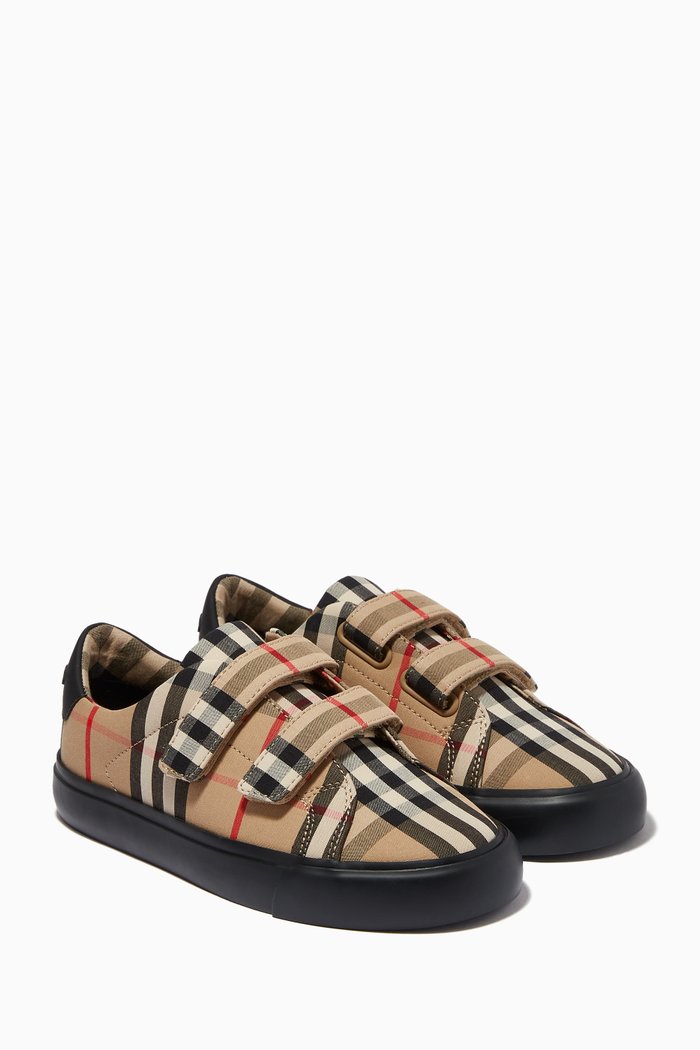 

Sneakers in Vintage Check Cotton, Neutral