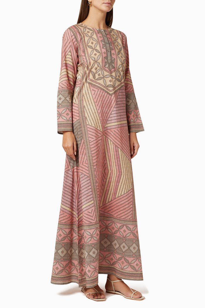 

Shibuya Gayatri Cotton Jalabiya, Pink