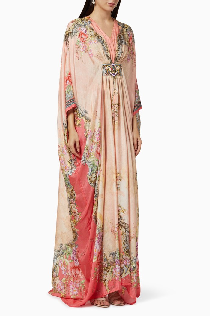 

Emma Embroidered Kaftan, Pink