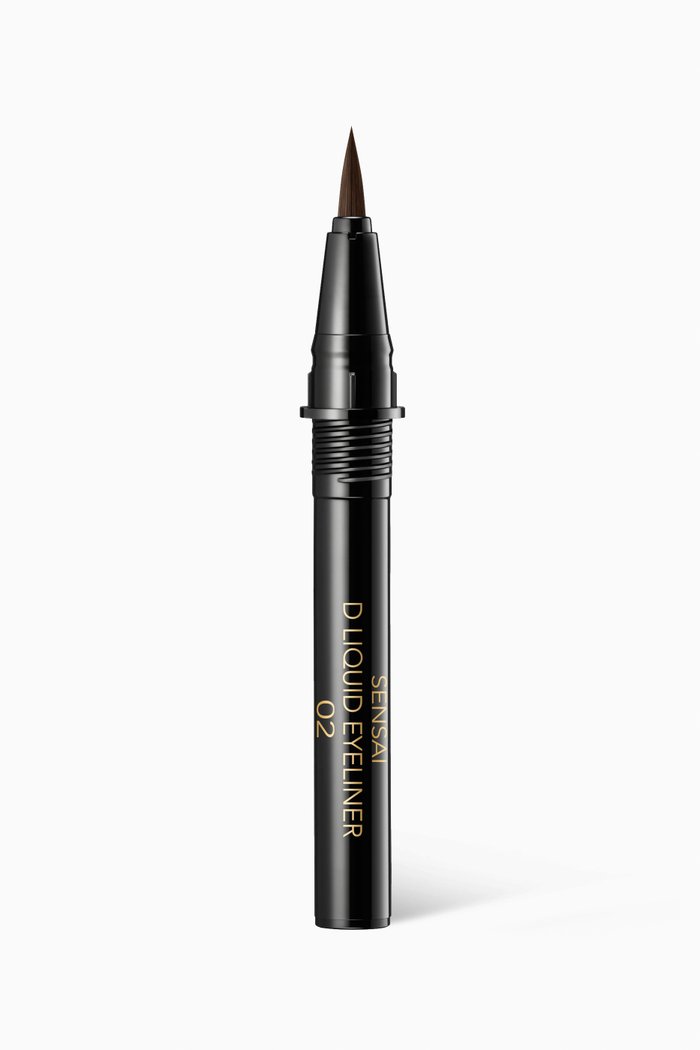 

02 Deep Brown Designing Liquid Eyeliner Refill, 0.6ml, Undefined