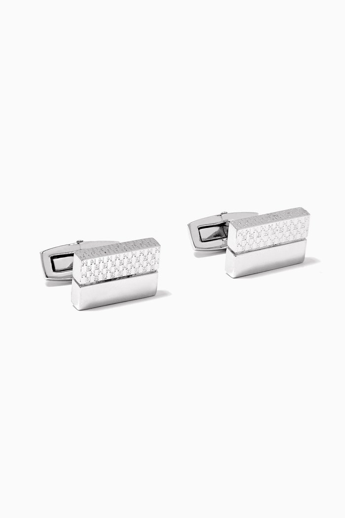 

T-Ben Cufflinks in Brass, Silver