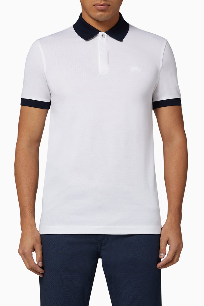 

Phillipson 65 Slim-Fit Polo Shirt, White