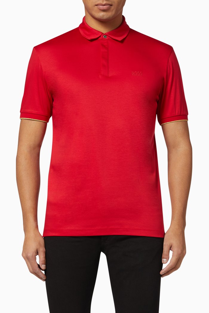 

Press 45 Polo T-Shirt, Red