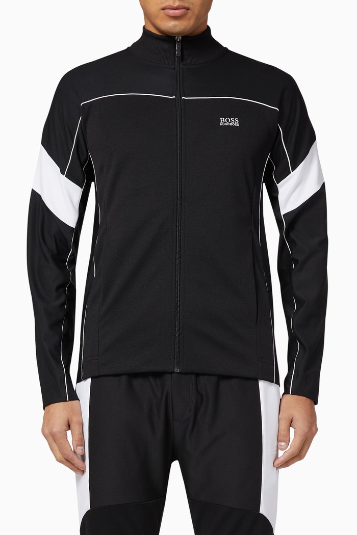 

Sicon Zipped Sweatshirt, Black