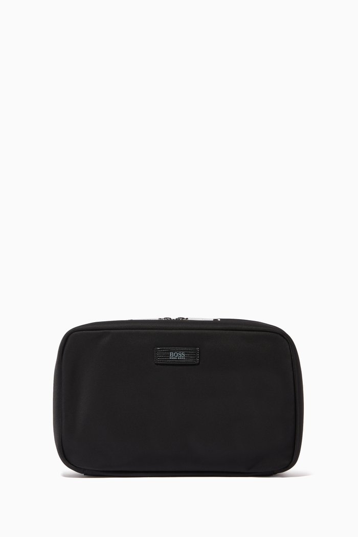 

Meridian Wash Bag in Nylon, Black