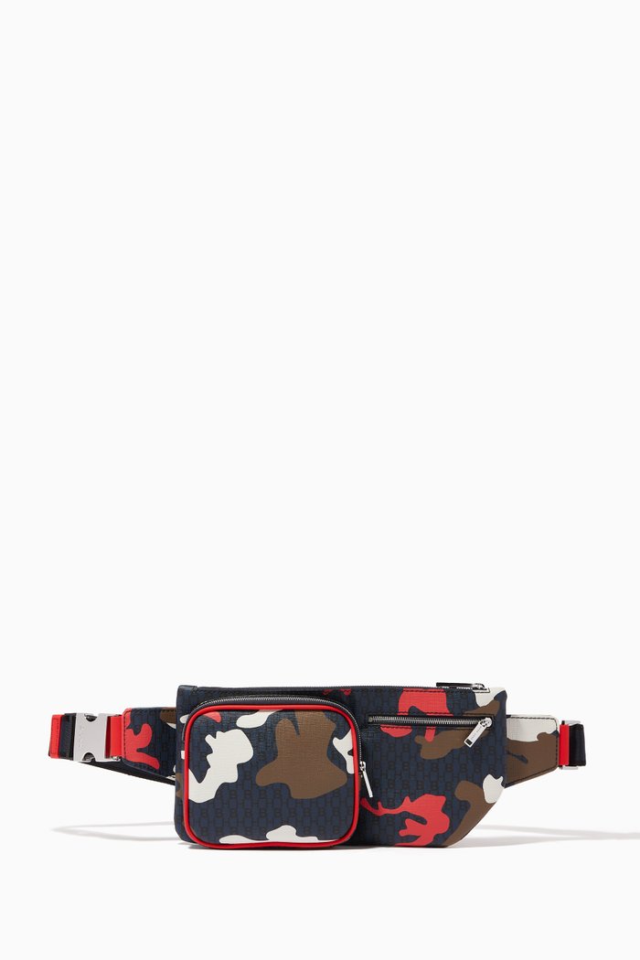 

Camouflage Belt Bag in Nylon, Multicolour