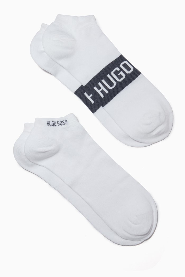 

Logo Ankle Socks, Set of Two, Neutral