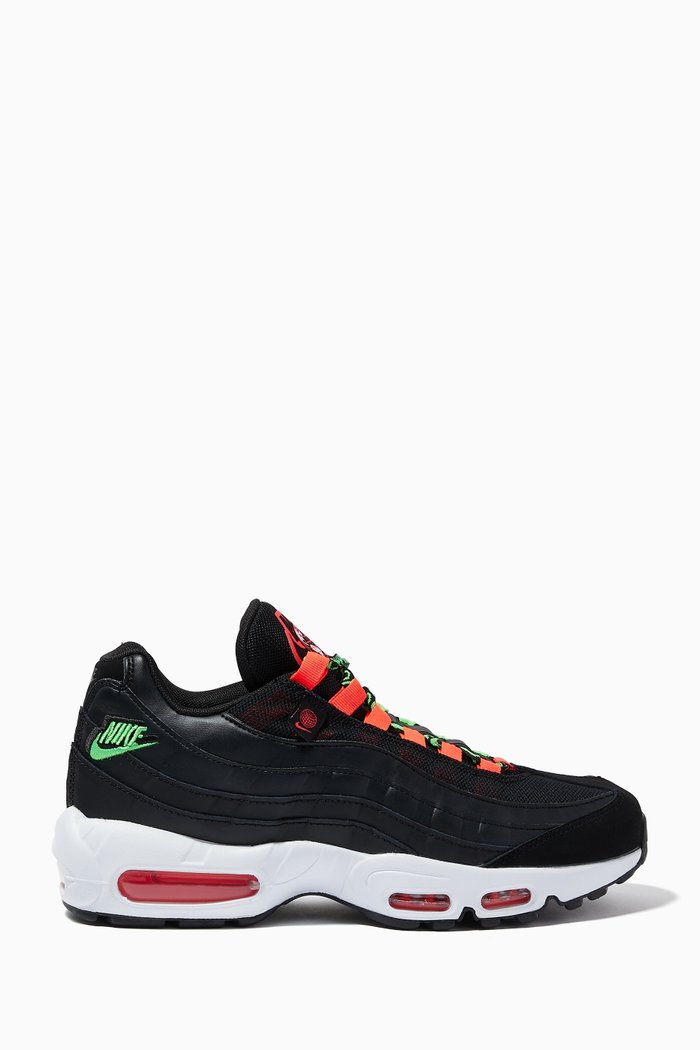 

Air Max 95 SE Sneakers in Mesh, Black