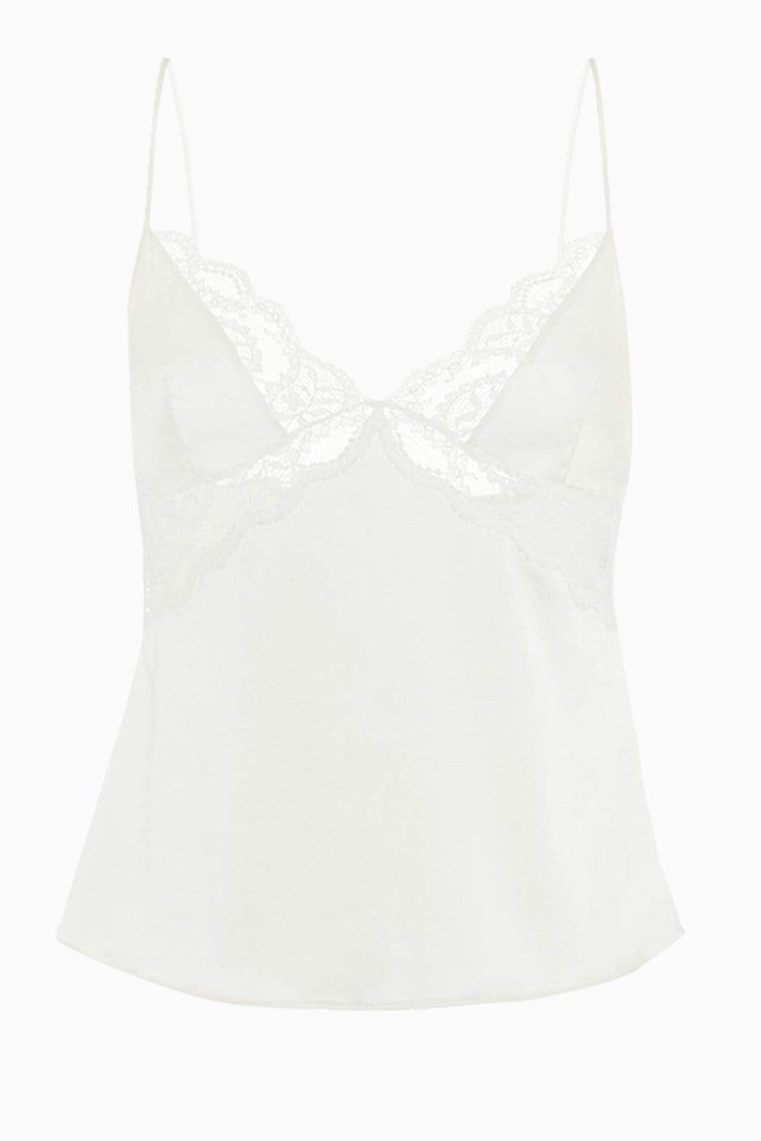

Rita Silk Camisole, White
