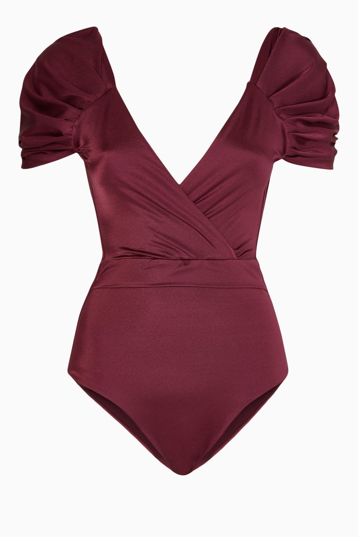 

Rhea One-Piece Swimsuit, Purple