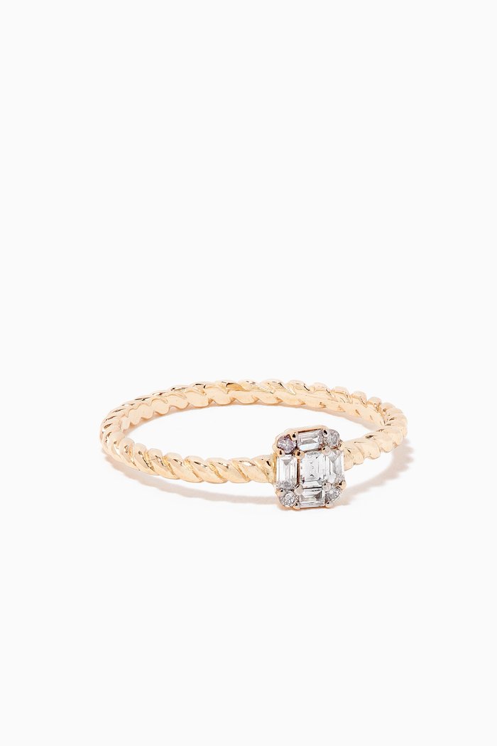 

Shield of Strength Ring in 14kt Yellow Gold
